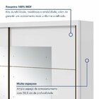 Guarda Roupa Casal Com Espelho 2 Portas 6 Gavetas Toronto Plu