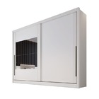 Guarda Roupa Casal Com Espelho 2 Portas 8 Gavetas - Catânia-b