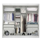 Guarda Roupa Casal Com Espelho 2 Portas 8 Gavetas - Orion-bra