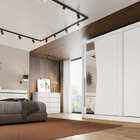 Guarda Roupa Casal Com Espelho 2 Portas 8 Gavetas - Orion-bra