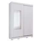 Guarda Roupa Casal Com Espelho 2 Portas De Correr 2 Gavetas M