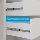 Guarda Roupa Casal Com Espelho 2 Portas De Correr 4 Gavetas M