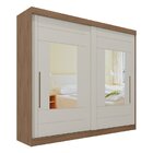 Guarda-roupa Casal Com Espelho 2 Portas De Correr 8 Gavetas M