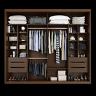 Guarda Roupa Casal Com Espelho 2 Portas De Correr Em Mdf Atra