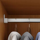 Guarda Roupa Casal Com Espelho 2 Portas De Correr Em Mdf Atra