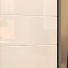 Guarda Roupa Casal Com Espelho 2 Portas De Correr H02 Iron Du