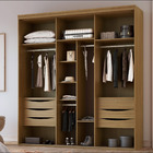 Guarda Roupa Casal Com Espelho 2 Portas De Correr Mdf Luminum