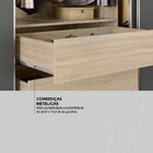 Guarda Roupa Casal Com Espelho 3 Portas 2 Gavetas 100% Mdf Lo