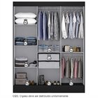 Guarda Roupa Casal Com Espelho 3 Portas 2 Gavetas Istambul Es