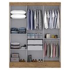 Guarda Roupa Casal Com Espelho 3 Portas 2 Gavetas Istambul Es