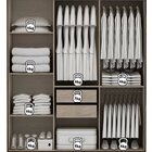 Guarda-roupa Casal Com Espelho 3 Portas 2 Gavetas Istambul Ye