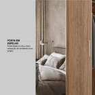 Guarda Roupa Casal Com Espelho 3 Portas 4 Gavetas 100% Mdf Lo