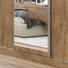 Guarda-roupa Casal Com Espelho 3 Portas 4 Gavetas 188,5cm Vie