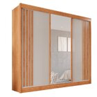 Guarda-roupa Casal Com Espelho 3 Portas 4 Gavetas Atenas Cina