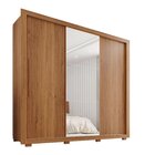 Guarda-roupa Casal Com Espelho 3 Portas 4 Gavetas Costa Rica