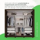 Guarda-roupa Casal Com Espelho 3 Portas 4 Gavetas Costa Rica