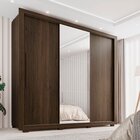 Guarda-roupa Casal Com Espelho 3 Portas 4 Gavetas Costa Rica