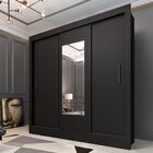 Guarda Roupa Casal Com Espelho 3 Portas 4 Gavetas Taifa Espre