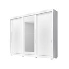 Guarda-roupa Casal Com Espelho 3 Portas 5 Gavetas Milão Móvei