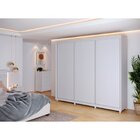 Guarda Roupa Casal Com Espelho 3 Portas 6 Gavetas 100% Mdf Ma