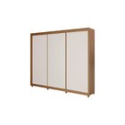 Guarda Roupa Casal Com Espelho 3 Portas 6 Gavetas 100% Mdf Ma