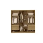 Guarda Roupa Casal Com Espelho 3 Portas 6 Gavetas Acapulco Ru