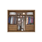 Guarda Roupa Casal Com Espelho 3 Portas 6 Gavetas Braga Móvei