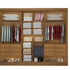 Guarda Roupa Casal Com Espelho 3 Portas 6 Gavetas - Los Angel