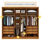 Guarda Roupa Casal Com Espelho 3 Portas 6 Gavetas Montevideu