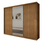Guarda Roupa Casal Com Espelho 3 Portas 6 Gavetas - Palazzo-c