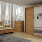 Guarda Roupa Casal Com Espelho 3 Portas 6 Gavetas - Palazzo-c