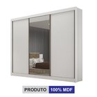 Guarda Roupa Casal Com Espelho 3 Portas 6 Gavetas São Paulo G