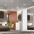 Guarda Roupa Casal Com Espelho 3 Portas 6 Gavetas - Sollo-bra