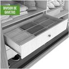 Guarda-roupa Casal Com Espelho 3 Portas 6 Gavetas Spazio Móve