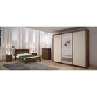 Guarda Roupa Casal Com Espelho 3 Portas 6 Gavetas Vegas Cacau