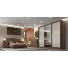 Guarda Roupa Casal Com Espelho 3 Portas 8 Gavetas Miami Novo