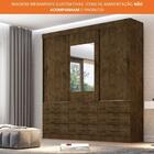 Guarda Roupa Casal Com Espelho 3 Portas 9 Gavetas New Star Sa