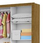 Guarda Roupa Casal Com Espelho 3 Portas De Correr 3 Gavetas S