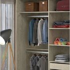 Guarda-roupa Casal Com Espelho 3 Portas De Correr 4 Gavetas 1