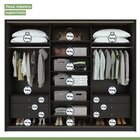 Guarda Roupa Casal Com Espelho 3 Portas De Correr 6 Gavetas 2