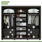 Guarda Roupa Casal Com Espelho 3 Portas De Correr 6 Gavetas E