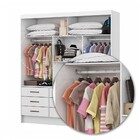 Guarda Roupa Casal Com Espelho 3 Portas De Correr 9 Gavetas S