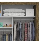 Guarda-roupa Casal Com Espelho 3 Portas De Correr Anjos Demol