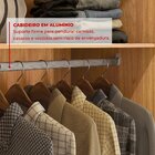 Guarda-roupa Casal Com Espelho 3 Portas De Correr E 4 Gavetas