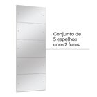 Guarda-roupa Casal Com Espelho 3 Portas De Correr E 4 Gavetas