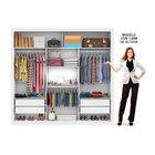 Guarda-roupa Casal Com Espelho 3 Portas De Correr Flórida Esp