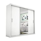 Guarda-roupa Casal Com Espelho 3 Portas De Correr Ilheus Plus