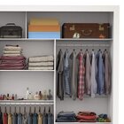 Guarda-roupa Casal Com Espelho 3 Portas De Correr Ilheus Plus