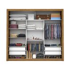 Guarda Roupa Casal Com Espelho 3 Portas De Correr Ilheus Prem