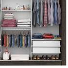 Guarda-roupa Casal Com Espelho 3 Portas De Correr Isabela Mas